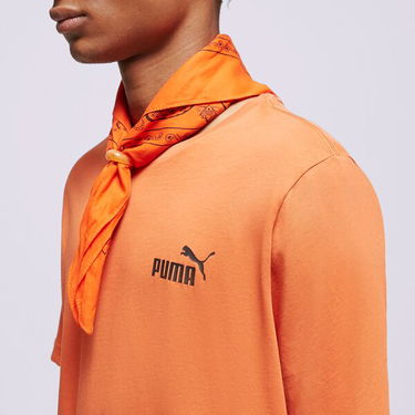 Tričko Puma Ess Logo Tee (S) Oranžová | 58666994, 2
