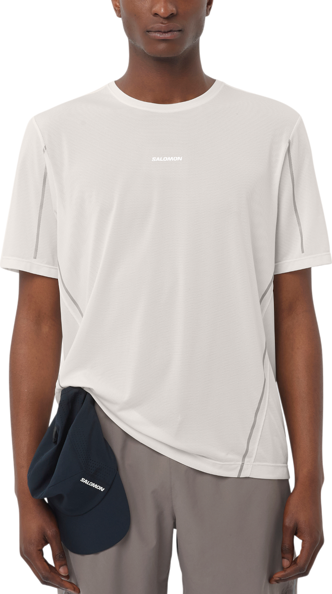 Tričko Salomon Salomon SHAKEout Core Short Sleeve T-Shirt Biela | lc2660400