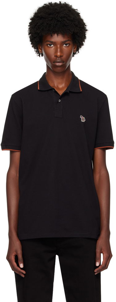 Polo tričko Paul Smith PS Paul Smith Zebra Polo Čierna | M2R-151LZ-N21580-79, 0