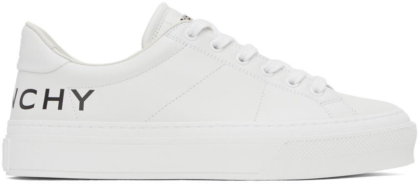 Tenisky a topánky Givenchy White City Sport Biela | BH005VH1GU, 0