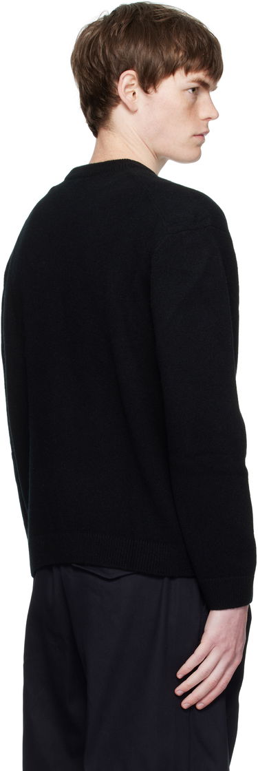 Sveter MAISON KITSUNÉ Maison Kitsuné Fox Head Lambswool Sweater Čierna | PM00803KT1006, 2