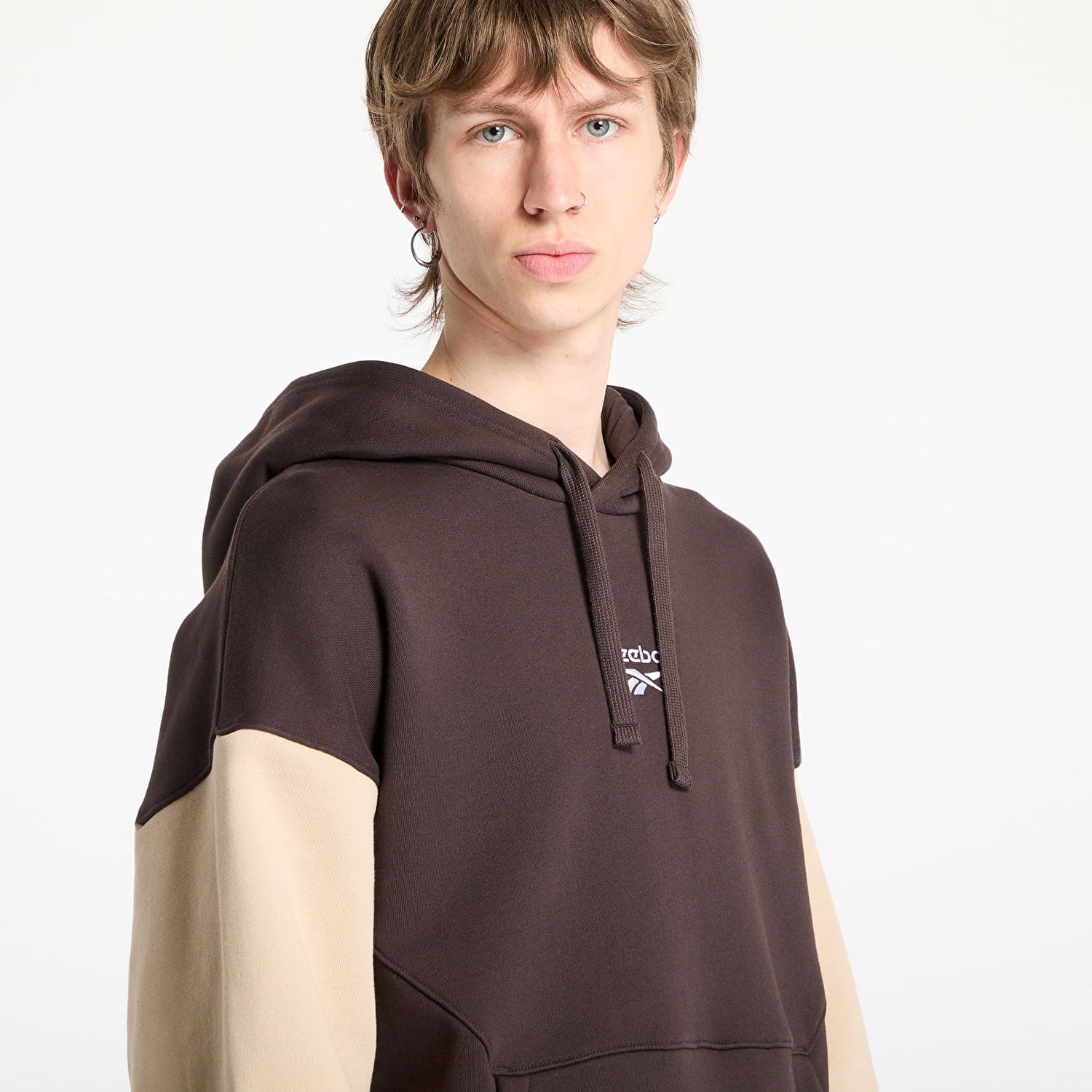 Mikina Reebok Reebok Classic French Terry Unearthed Hoodie Hnedá | RMBB00AC99JER001600A, 1