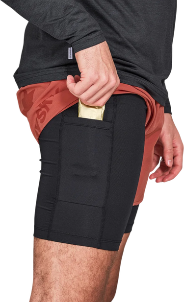 Šortky Saysky Saysky 2 in 1 Pace Shorts Červená | nmrsh20c505, 1