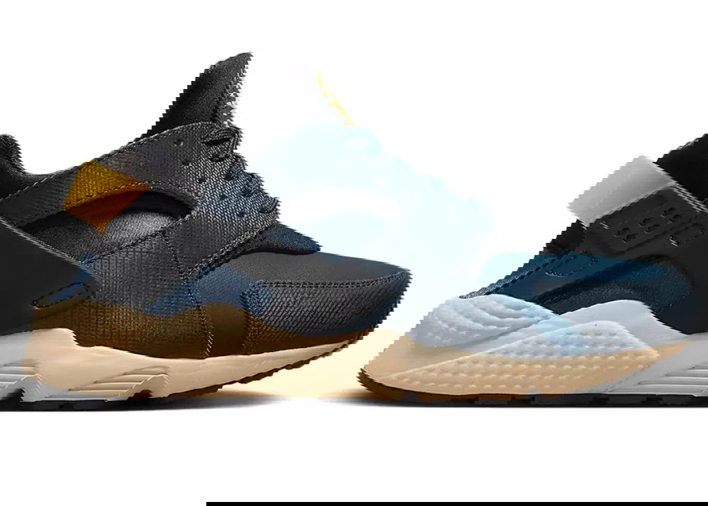 Tenisky a topánky Nike Air Huarache Premium Armory Navy University Gold Čierna | DZ4852-001, 0