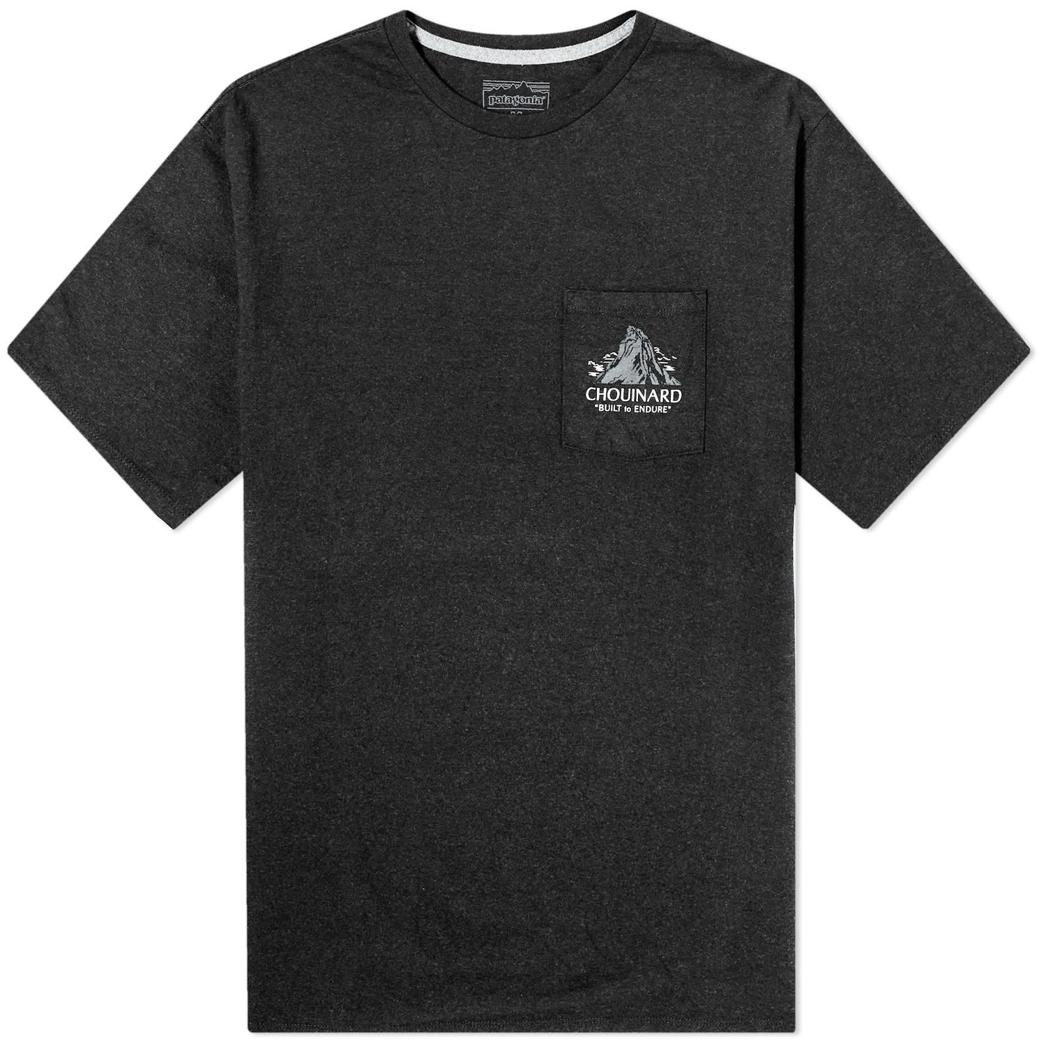 Tričko Patagonia Chouinard Crest Pocket Responsibili-Tee Čierna | 37770I-NBK, 0