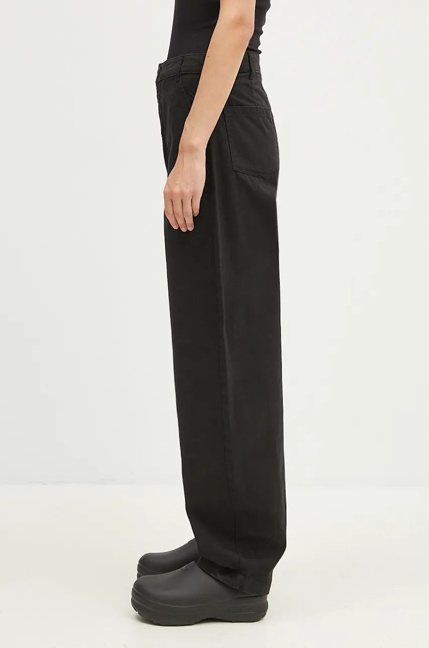 Cargo nohavice Alpha Industries Field High Waist Cargo Pants Čierna | 148021, 1