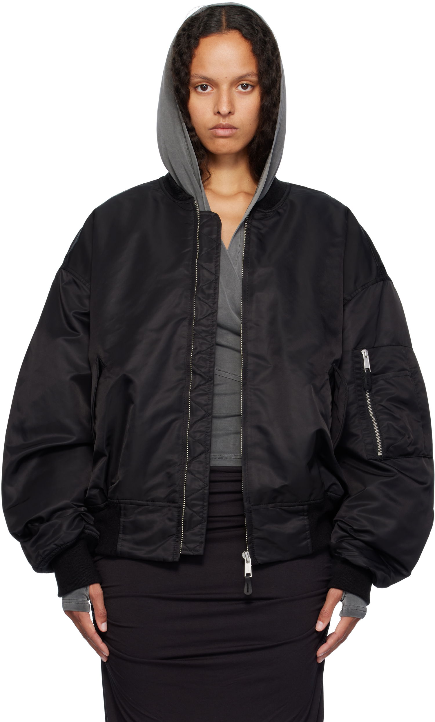 Bomber bunda Entire Studios Bomber Jacket Čierna | ES2540OI, 0