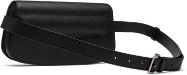 Ľadvinka AMI AMI Paris Leather Crossbody Bag Čierna | ULL017.AL0036, 2