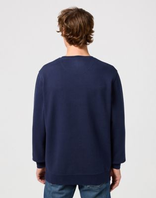 Sveter Wrangler Wrangler Sign Off Crew Sweatshirt Navy | 112350534:XXL, 1