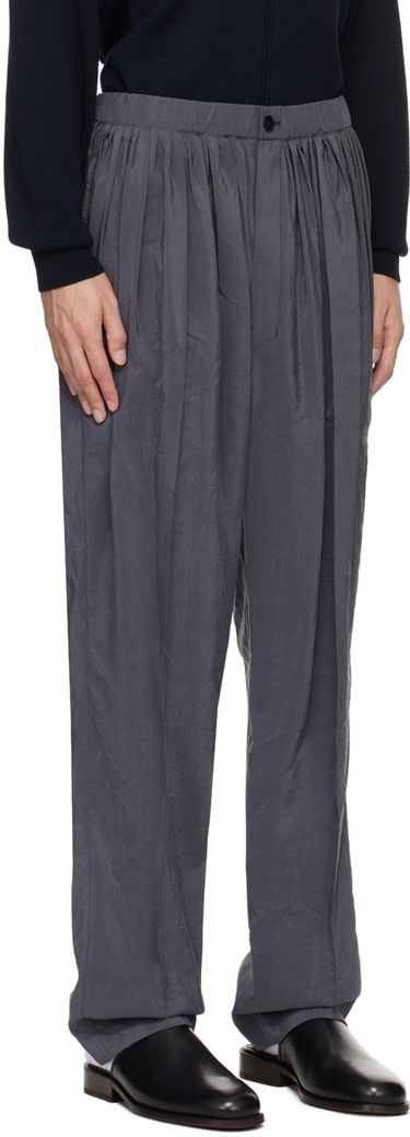 Nohavice LEMAIRE Lemaire Relaxed Trousers Šedá | PA1079 LF208, 1
