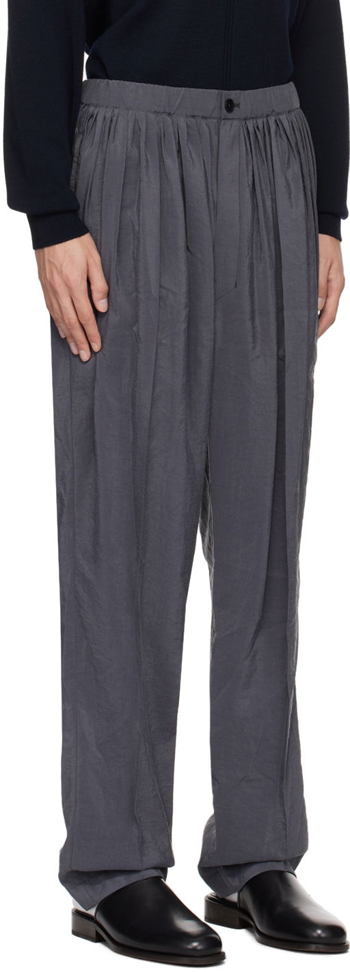Nohavice LEMAIRE Lemaire Relaxed Trousers Šedá | PA1079 LF208, 1