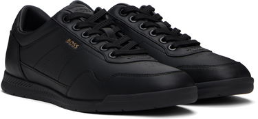 Oblečenie BOSS BOSS Nappa-Leather Čierna | 50542099, 3