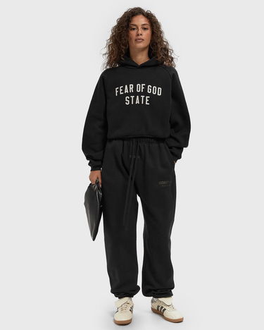 Mikina Fear of God Fleece Raglan Hoodie Čierna | 192SP257820FW-861, 2
