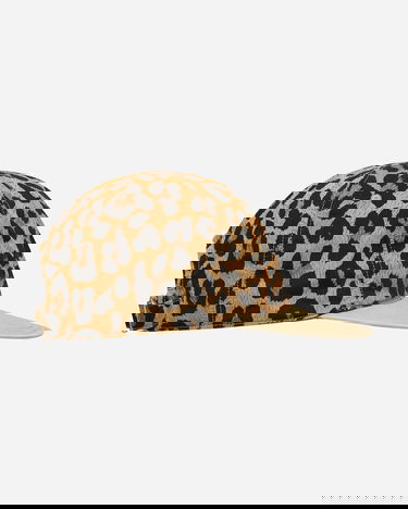 Šiltovka KAPITAL Leopard Baseball Cap Hnedá | K2409XH514 BROWN, 5