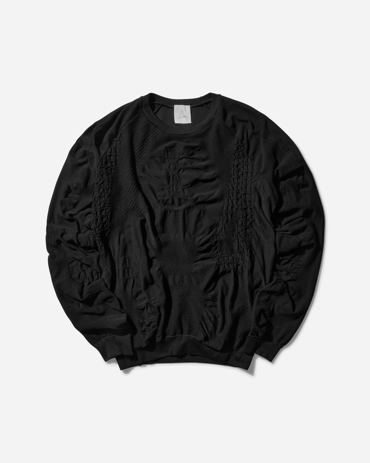 Sveter ROA Round Neck 3D Seamless Sweater Čierna | RBMW0290YA26 BLK0001, 1