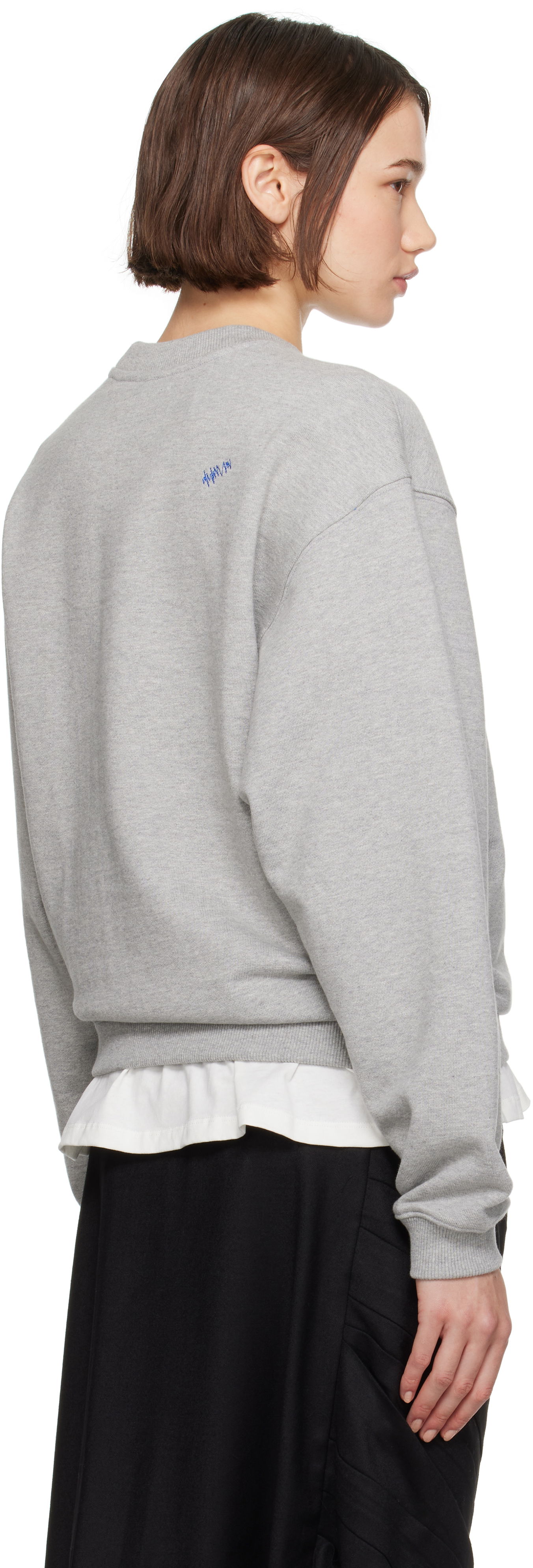 Graphic Print Crewneck Sweatshirt