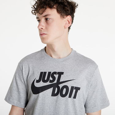 Tričko Nike Sportswear Just Do It Swoosh Tee Šedá | AR5006-063, 1