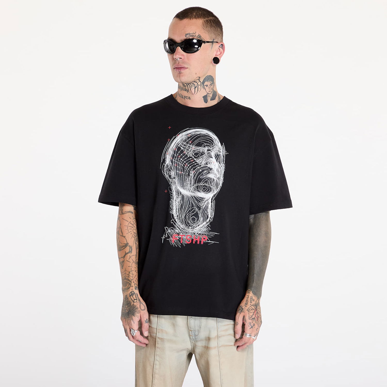 Tričko Footshop FTSHP Headless T-Shirt UNISEX Black XS Čierna | FTSHP_421, 0