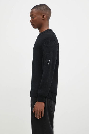 Sveter C.P. Company Knitwear Crew Neck Sweater Čierna | 17CMKN228A006595A, 1