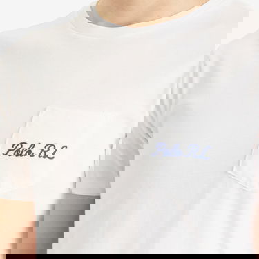 Tričko Polo by Ralph Lauren Ralph Lauren Custom Slim Fit Pocket T-Shirt Biela | 710969631001, 5