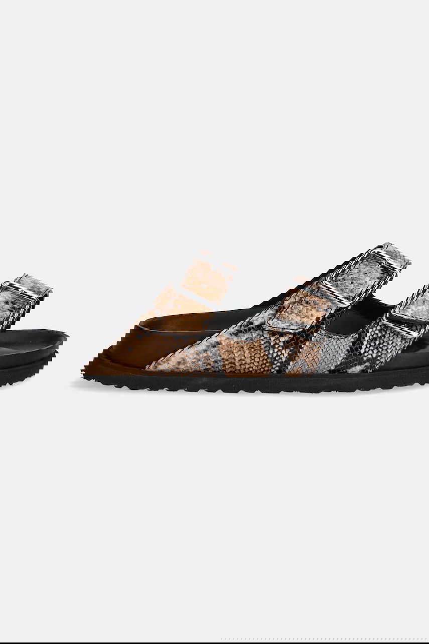 Tenisky a topánky Birkenstock Birkenstock 1774 Arizona EXQ LE Double Buckle Slides Hnedá | 1030003, 1