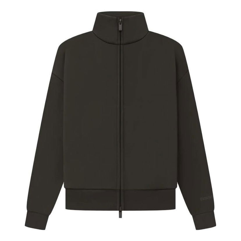 Bunda Fear of God Fear of God Essentials SS23 Fullzip Jacket Čierna | FOG-SS23-121