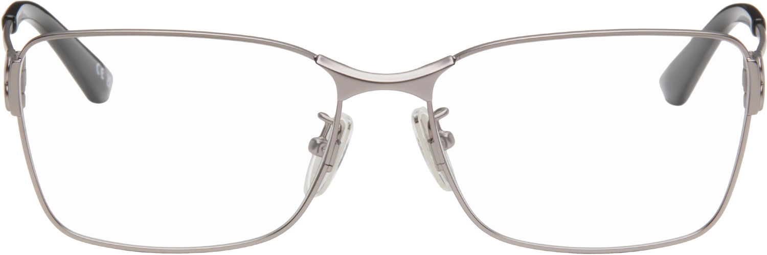 Slnečné okuliare Balenciaga Metal Square Glasses Metalická | BB0375OA-002, 0