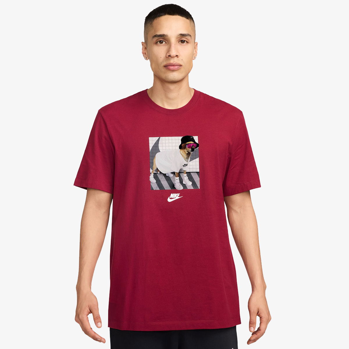 Tričko Nike HBR OPEN Graphic T-Shirt Červená | HJ3271-677, 0