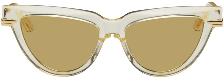 Slnečné okuliare Bottega Veneta Cat-Eye Sunglasses Žltá | BV1265S, 0