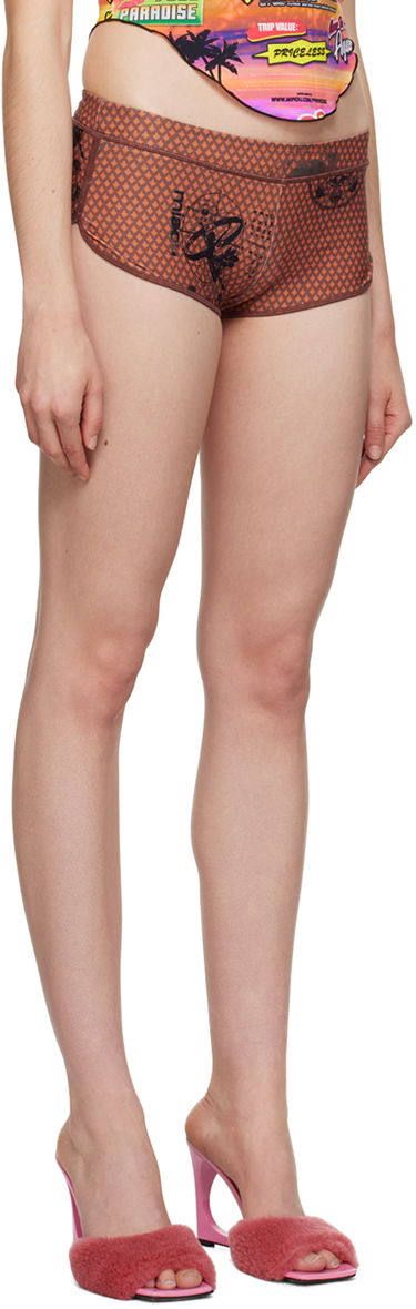 Nohavičky Miaou Miaou Frankie Shorts Hnedá | 2023SWATL, 1