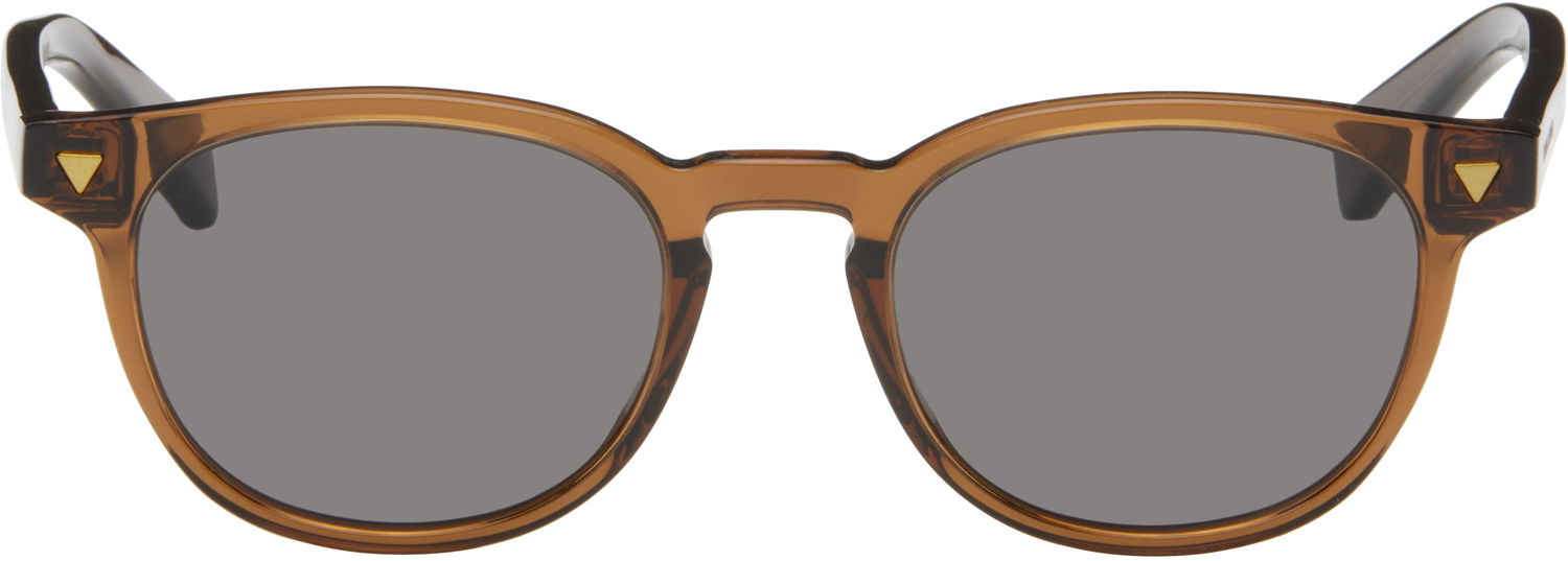 Slnečné okuliare Bottega Veneta Recycled Acetate Panthos Sunglasses Hnedá | BV1253S-006, 0