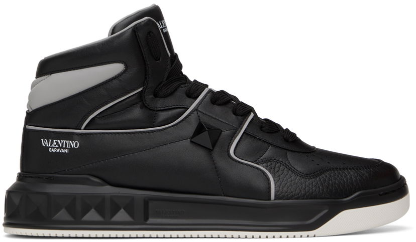 Tenisky a topánky Valentino Valentino Garavani One Stud High-Top Čierna | 2Y2S0E63NWN