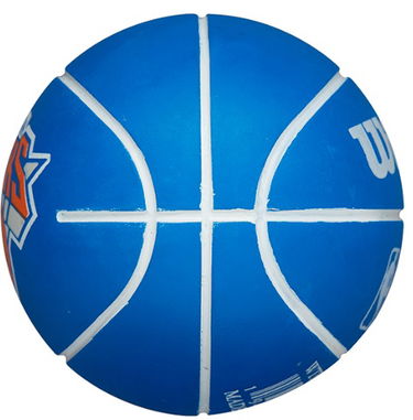 Športový doplnok Wilson Tennis Dribble Basketball New York Knicks Modrá | wtb1100ny, 1