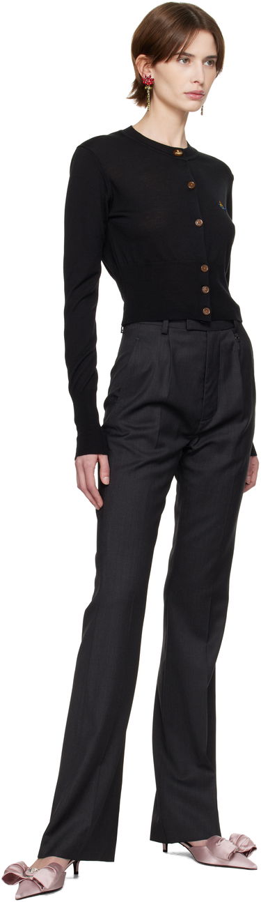 Sveter Vivienne Westwood Vivienne Westwood Bea Cropped Cardigan Čierna | 1803002U-Y001A-, 3