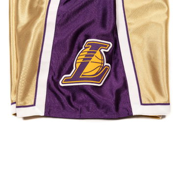 Šortky Mitchell & Ness Los Angeles Lakers 75th Gold Swingman Shorts Metalická | SMSH4399-LAL09PPPGOLD, 1
