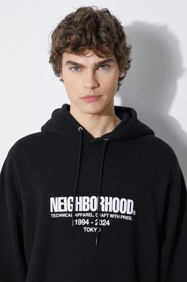 Mikina Neighborhood NEIGHBORHOOD Classic Hoodie Čierna | 241FPNH.CSM04, 4