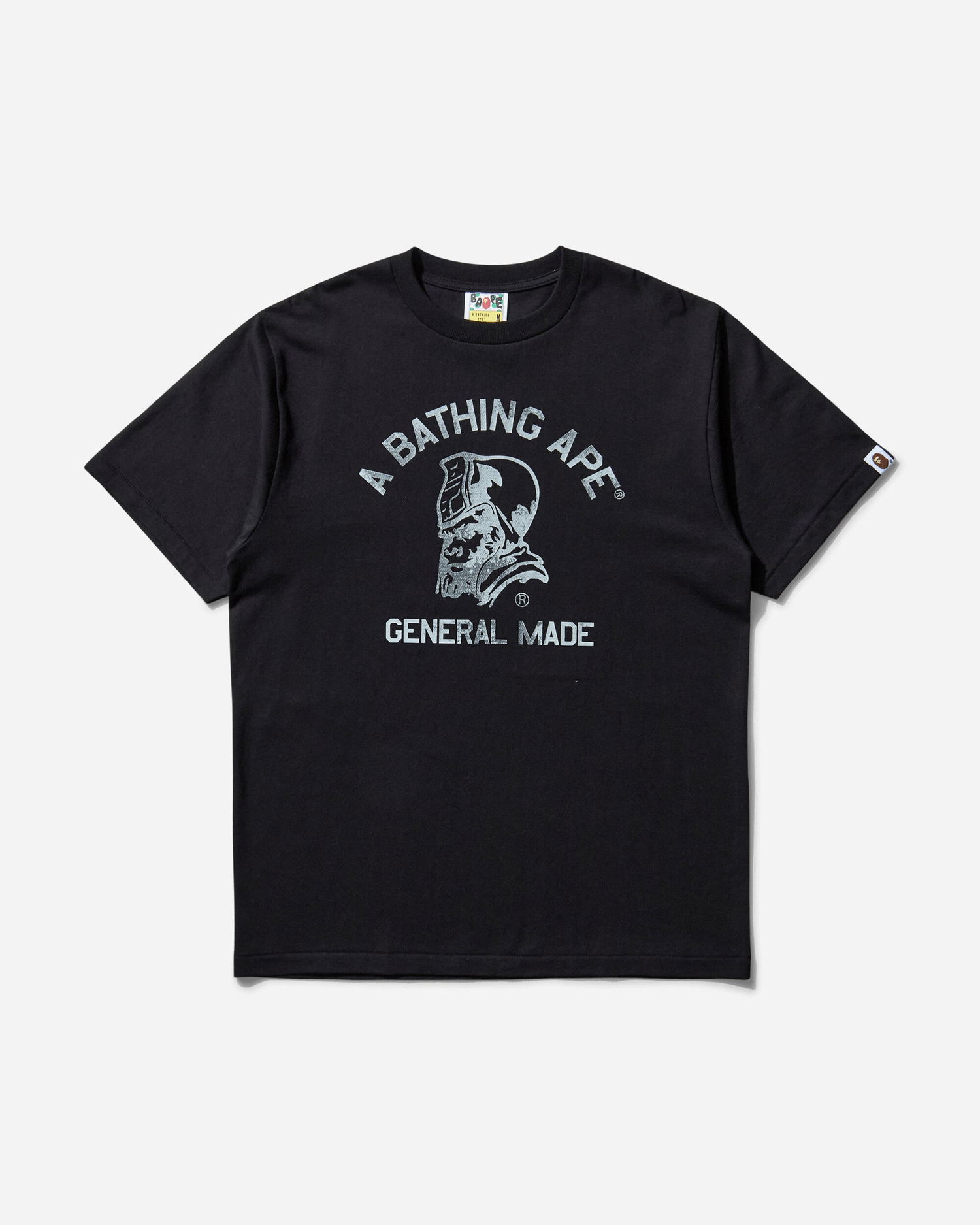 Tričko BAPE High Tone Bleach General Made Tee Čierna | 1L30110046 BLACK, 0