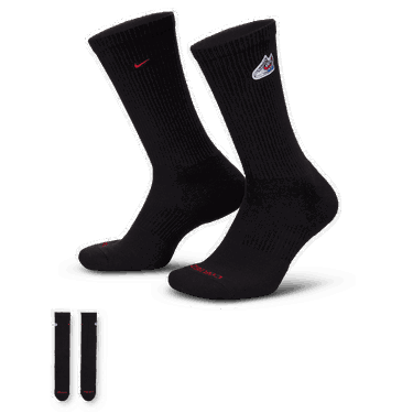 Ponožky Nike Everyday Cushioned Crew Socks Čierna | IB3373-010, 2