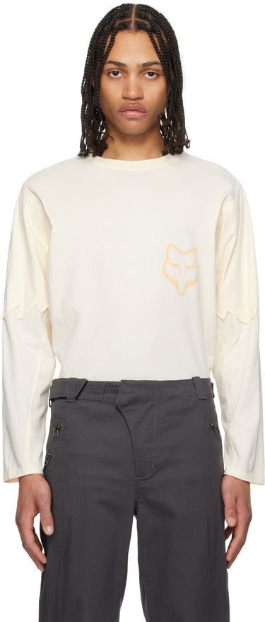 Tričko KIKO KOSTADINOV Kiko Kostadinov Fox Racing Edition Long Sleeve T-Shirt Béžová | 36885-244, 0