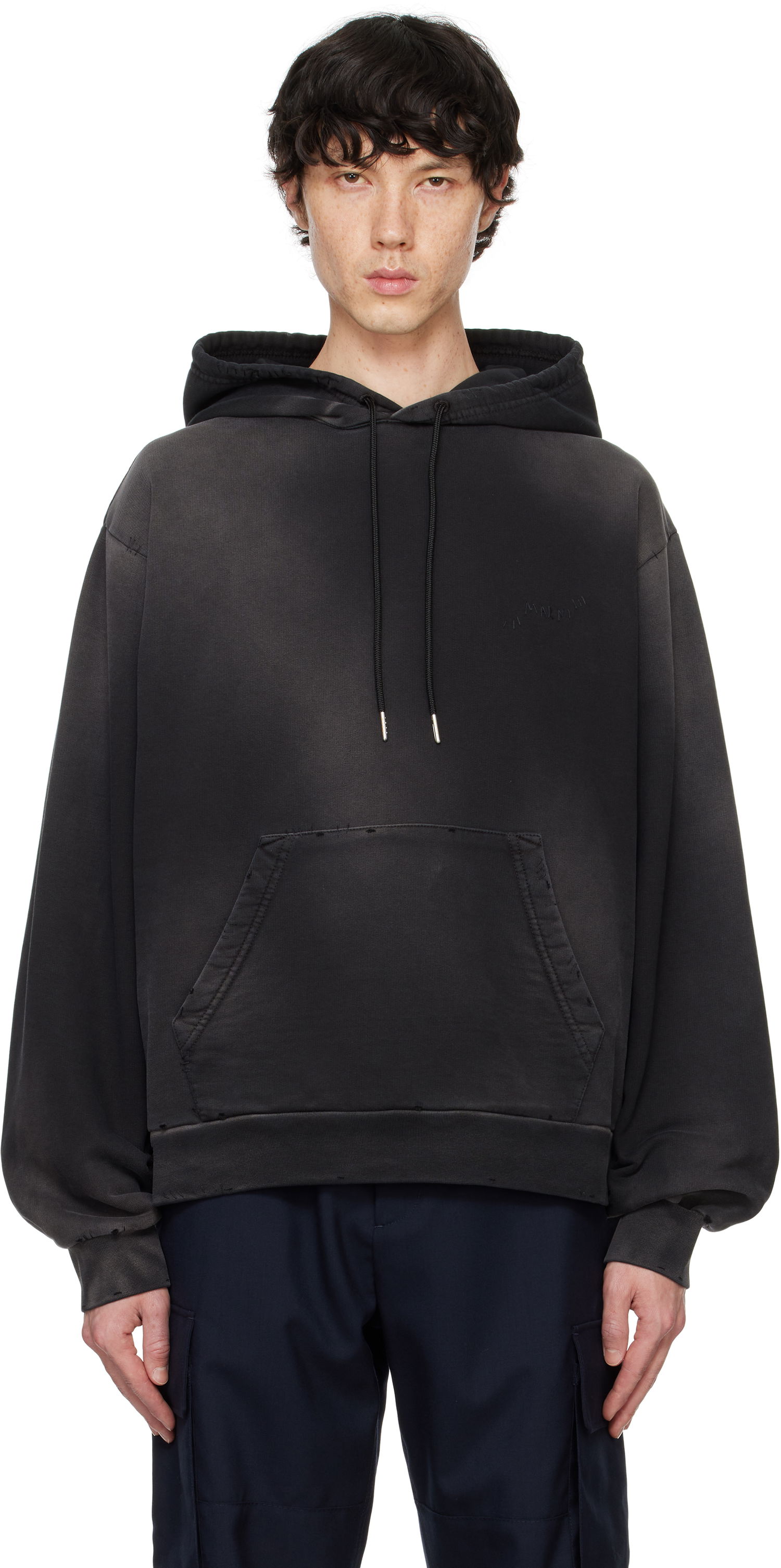 Mikina Marni Mending Hoodie Čierna | FUMU0073GS USCY09, 0
