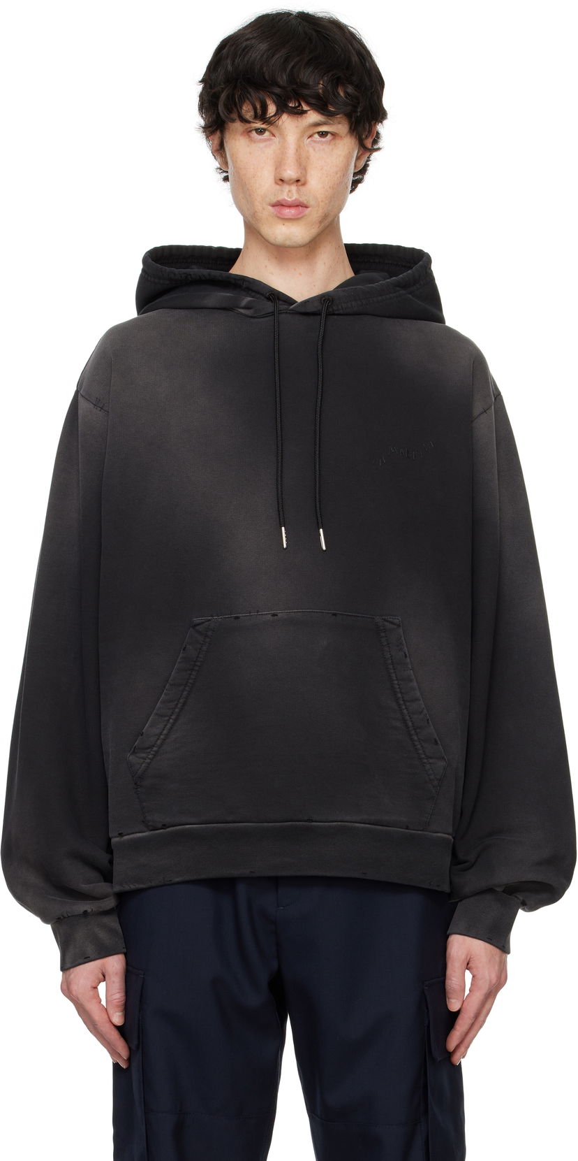 Mikina Marni Mending Hoodie Čierna | FUMU0073GS USCY09