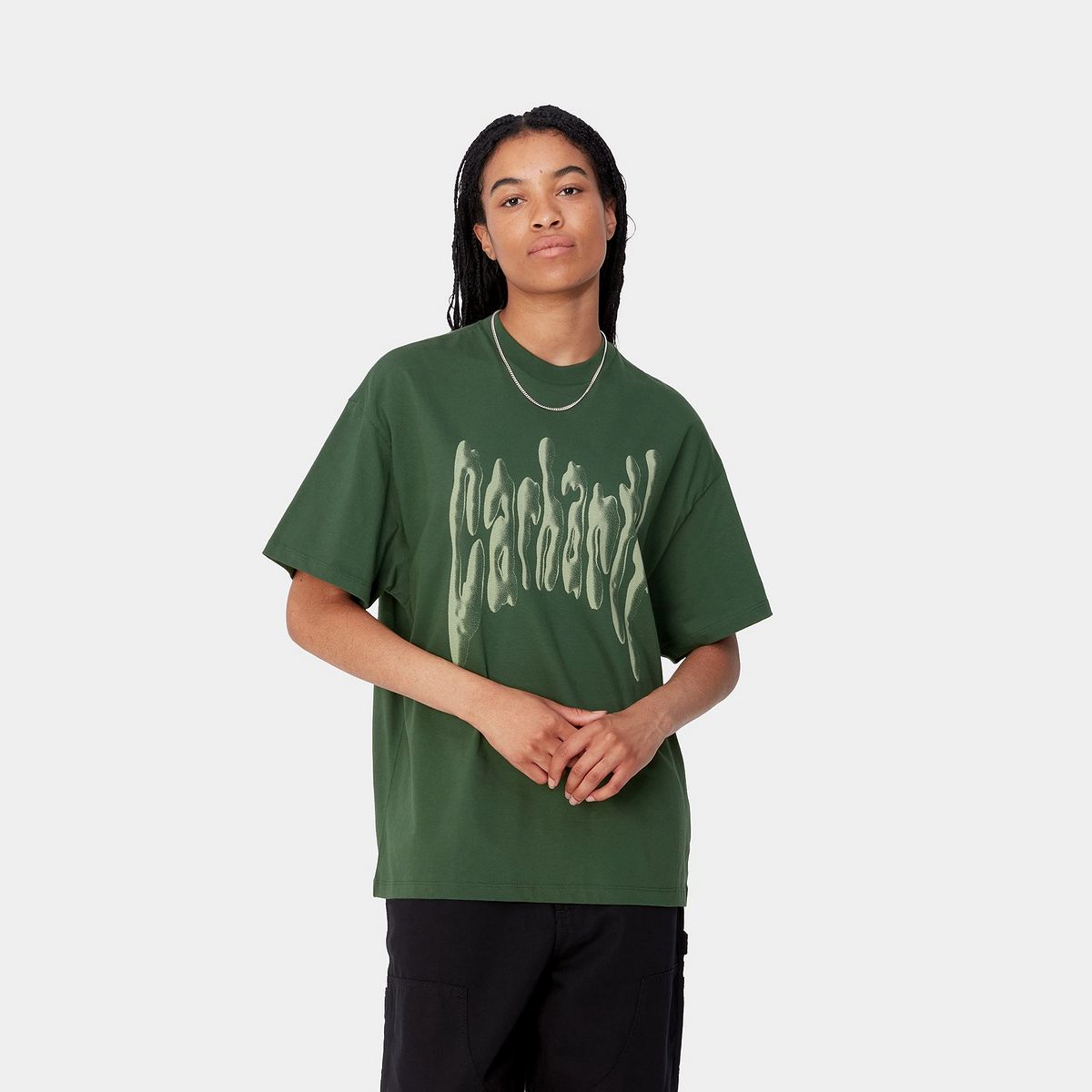 Tričko Carhartt WIP Short Sleeve Graphic T-Shirt Zelené | I033996_9, 0
