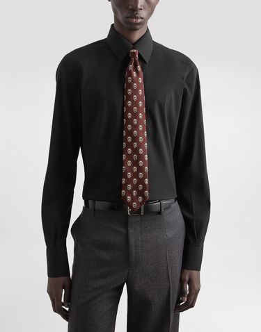 Doplnky Dolce & Gabbana Dolce & Gabbana Heraldic Shields Jacquard Tie Vínová | GT147EG0JSER5232, 1