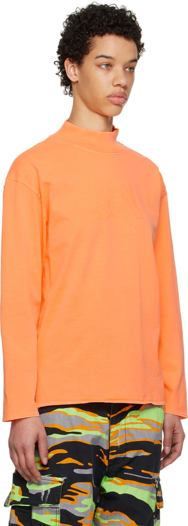 Tričko ERL 'Sun' Long Sleeve T-Shirt Oranžová | ERL06T013, 1