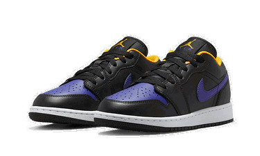 Tenisky a topánky Jordan Air Jordan 1 Low Lakers Čierna | 553560-075, 2