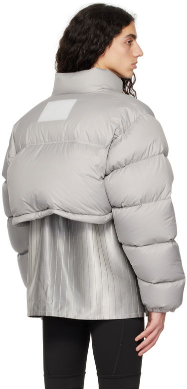 Prešívaná bunda VETEMENTS VTMNTS Cropped Puffer Jacket Šedá | VL14JA240X, 2