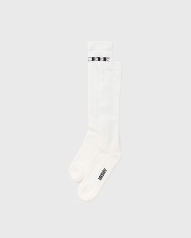 Ponožky Rick Owens KNIT SOCKS -DRKSHDW KNEE HIGH SOCKS Biela | DA01E3469-SOCKC-119, 1