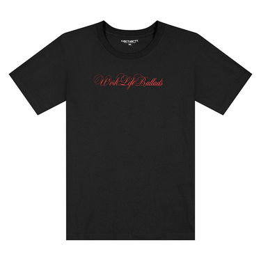 Tričko Carhartt WIP S/S Work Life Ballads T-Shirt Čierna | I032388.1V2XX, 1