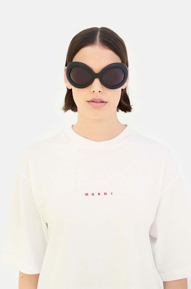 Tričko Marni Marni Lake Of Fire Sunglasses Biela | EYMRN00068.001.4DL, 0
