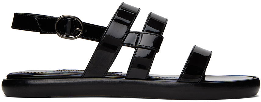 Doplnky Manolo Blahnik Manolo Blahnik Memaar Patent Leather Sandals Čierna | 123-2193, 0